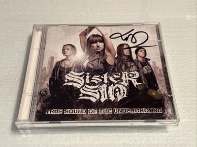 [SIGNED BY LIV] True Sound of the Underground by Sister Sin (CD, 2010) AUTOGRAPH