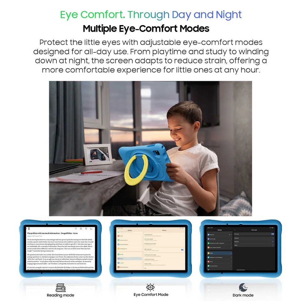 Blackview OSCAL PAD 60 KIDS 10.1 Inch Tablet Android 15 12GB+128GB Widevine L1 - Image 4 of 4