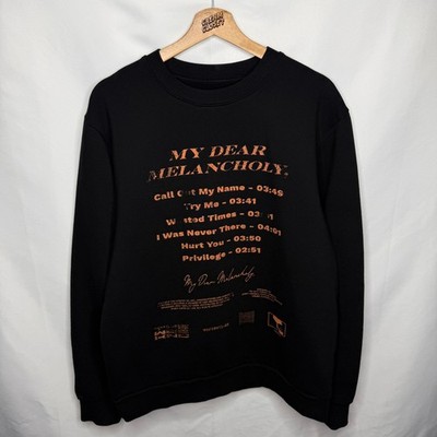The Weeknd XO Trilogy After Hours My Dear Melancholy 5 Year Tour Merch Sweater M