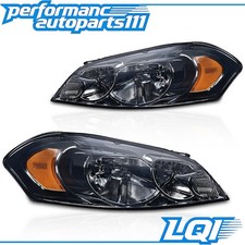 For 2006-2016 2013 Chevy Impala Limited Chrome Housing Amber Corner Headlights For 2006-2016 2013 Chevy Impala Limited Chrome Housing Amber Corner Headlights