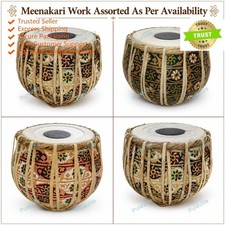Meenakari Handarbeit Designer Musical Folk Percussion Bajan Tabla Trommel