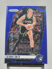 Alanna Smith 2024 Panini Prizm WNBA Blue Velocity Prizm #111 Minnesota Lynx 