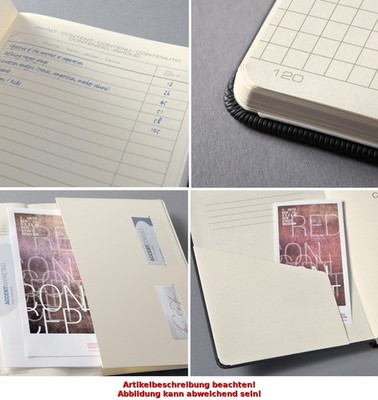 sigel Notizbuch Conceptum Design Casual, DIN A4, grau/weiß