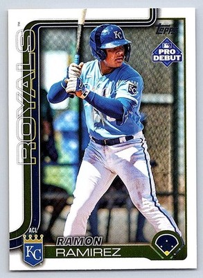 RAMON RAMIREZ  ROYALS  2025 TOPPS PRO DEBUT #PD-73