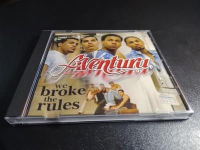 GRUPO AVENTURA / WE BROKE THE RULES CD 2002 PREMIUM LATIN MERENGUE BACHATA OOP