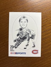 1986-87 Kraft Drawings #20 Kjell Dahlin Montréal Canadiens NMMT