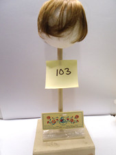 Imsco World of Dolls Wig Synthetic Sze 12/13 Color L Brown Straigh Style M65 NOS