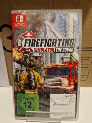 Firefighting Simulator The Squad - Nintendo Switch Spiel - Feuerwehr - NEU/OVP