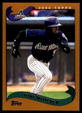 Tony Womack 2002 Topps #96 Diamondbacks MLB READ FREE SHIPPING AutographDen