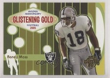 2005 Topps Glistening Gold Randy Moss #GG5 HOF 1if9