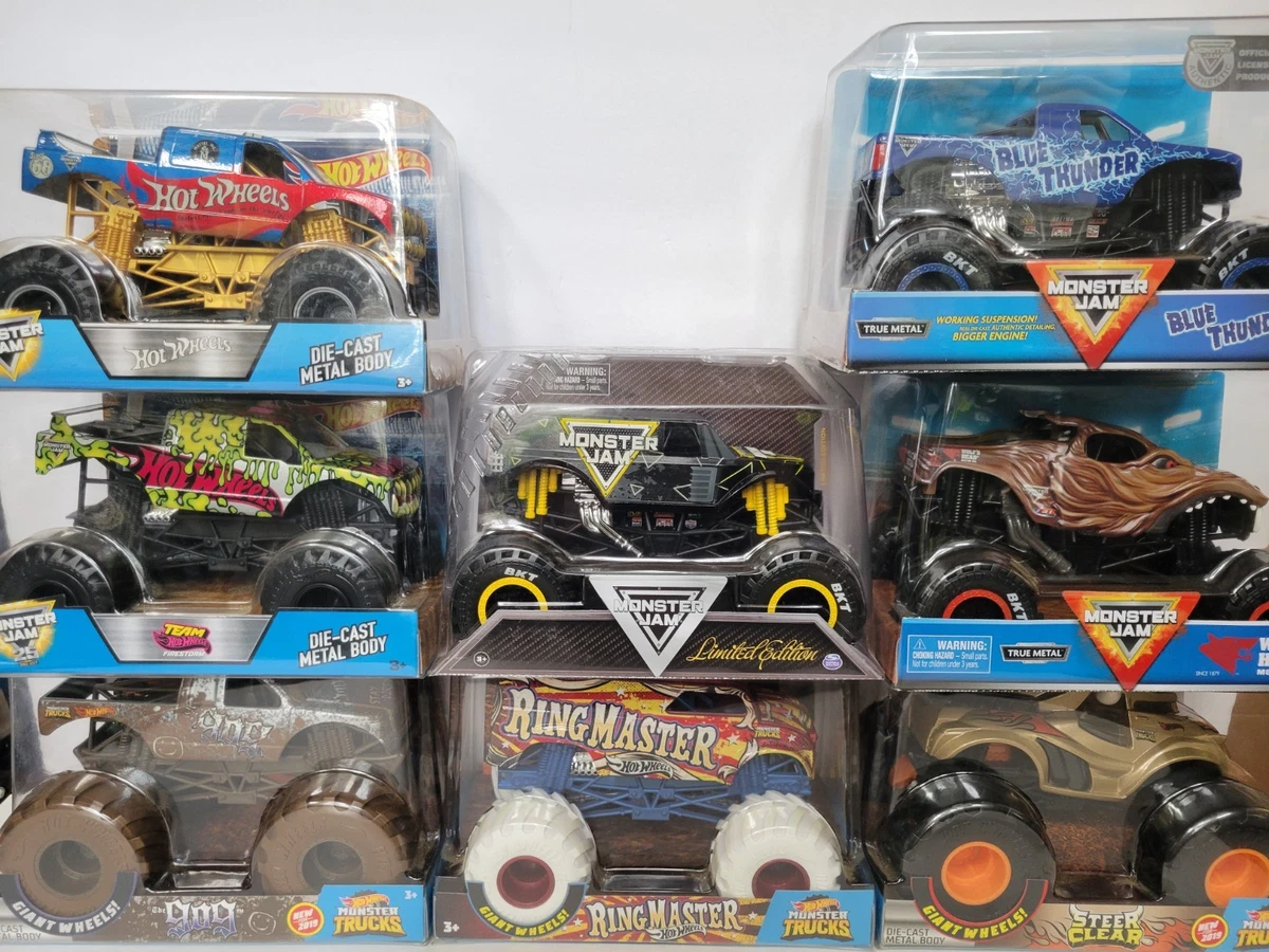 HotWheels ホットウィール　1/24 モンスタージャム L Preços baixos em Hot Wheels Monster Jam 1:24 Veículos de brinquedo
