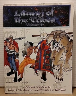 Werewolf Apocalypse Litany of the Tribes Vol. 4 - 1997 OOP White Wolf Paperback