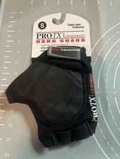 ShootingEdge ProTX Armored Hand Guard Archery Glove Size Small Left Bow Hand LH