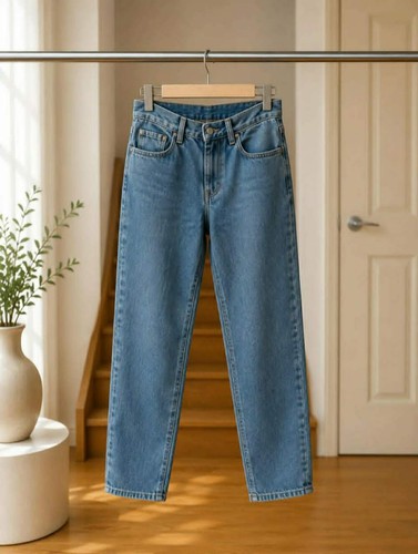Assembly Label Wide-Leg Jeans — Size 24