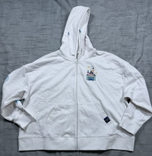 Walt Disney World Sweatshirt Women's 3X Full Zip Parks Cinderella Castle
