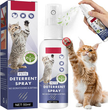 Cat Deterrent Spray for Furniture Protection,Natural Anti-Scratch Spray for Cats