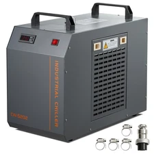 Industrial Water Chiller CW-5202 7L 18L/min Laser Chiller with Compressor