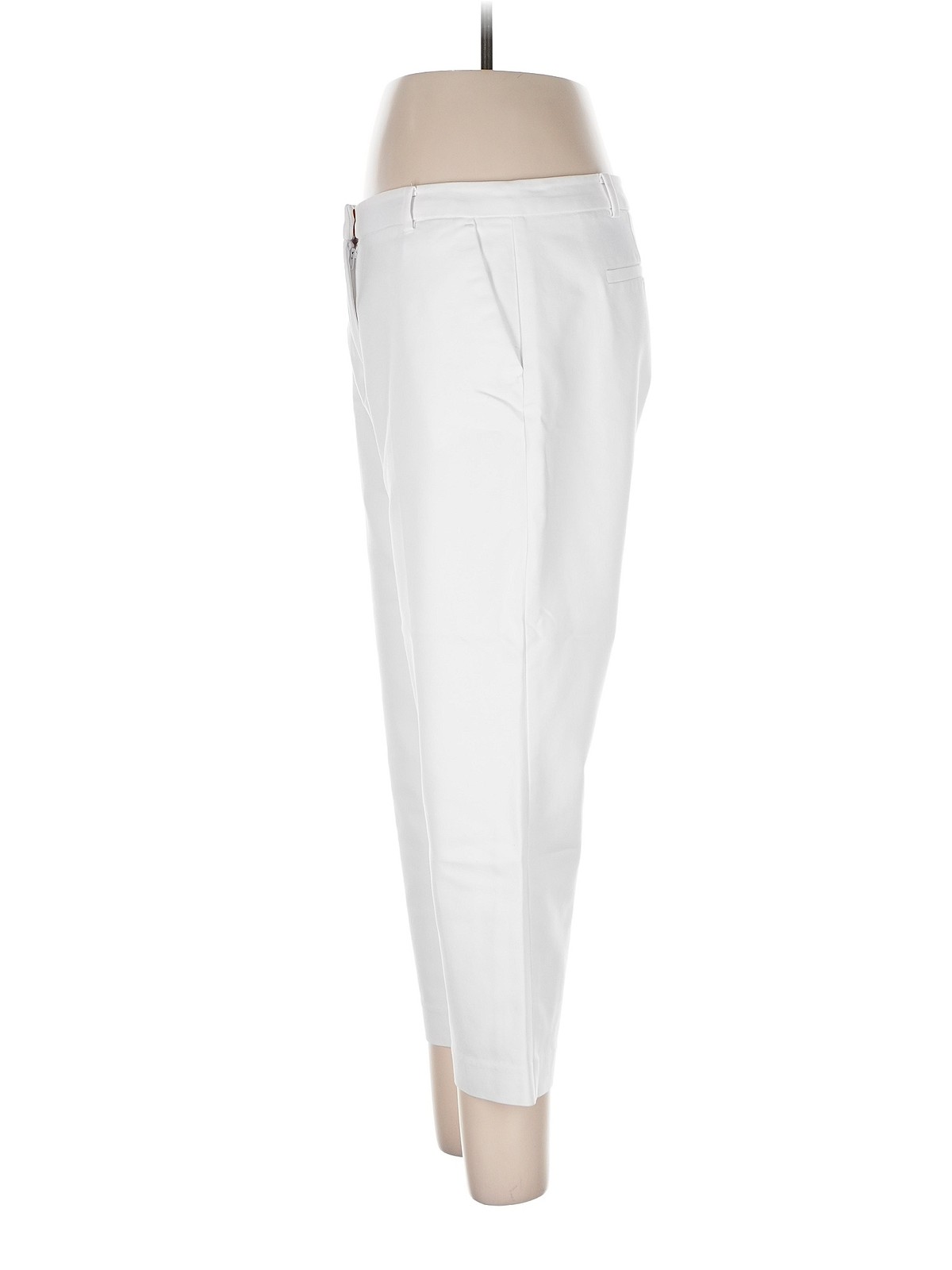 MICHAEL Michael Kors Women White Casual Pants 10 thumbnail 4