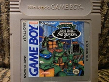 Lot of 11 GameBoy Games TMNT, Motocross Maniacs, Jeopardy, NBA, NFL, Rugrats +