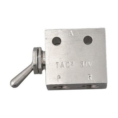 TAC2-31V Mechanisches 3-Wege-Rechteck-Kipphebel-Luftventil Mit 2-Positionen
