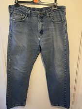 Herren Vintage Wranglers hellblau Gr&ouml;&szlig;e 38 W 30 Bein Denim Jeans - K