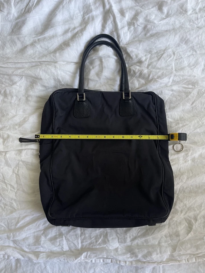 Y2K Jil Sander нейлона Дамская сумка/ноутбук чехол - Изображение 3 из 4