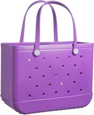 Beach Bag Tote Waterproof X Large Washable Rubber Sandproof Bag for Boat, Pool