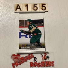 2021-22 Upper Deck Credentials Rookie Arrivals #RA-37 Calen Addison
