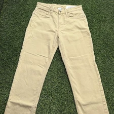 The Perfect Jean Slim Fit Khaki Pants Mens 29x32 Brown Stretch