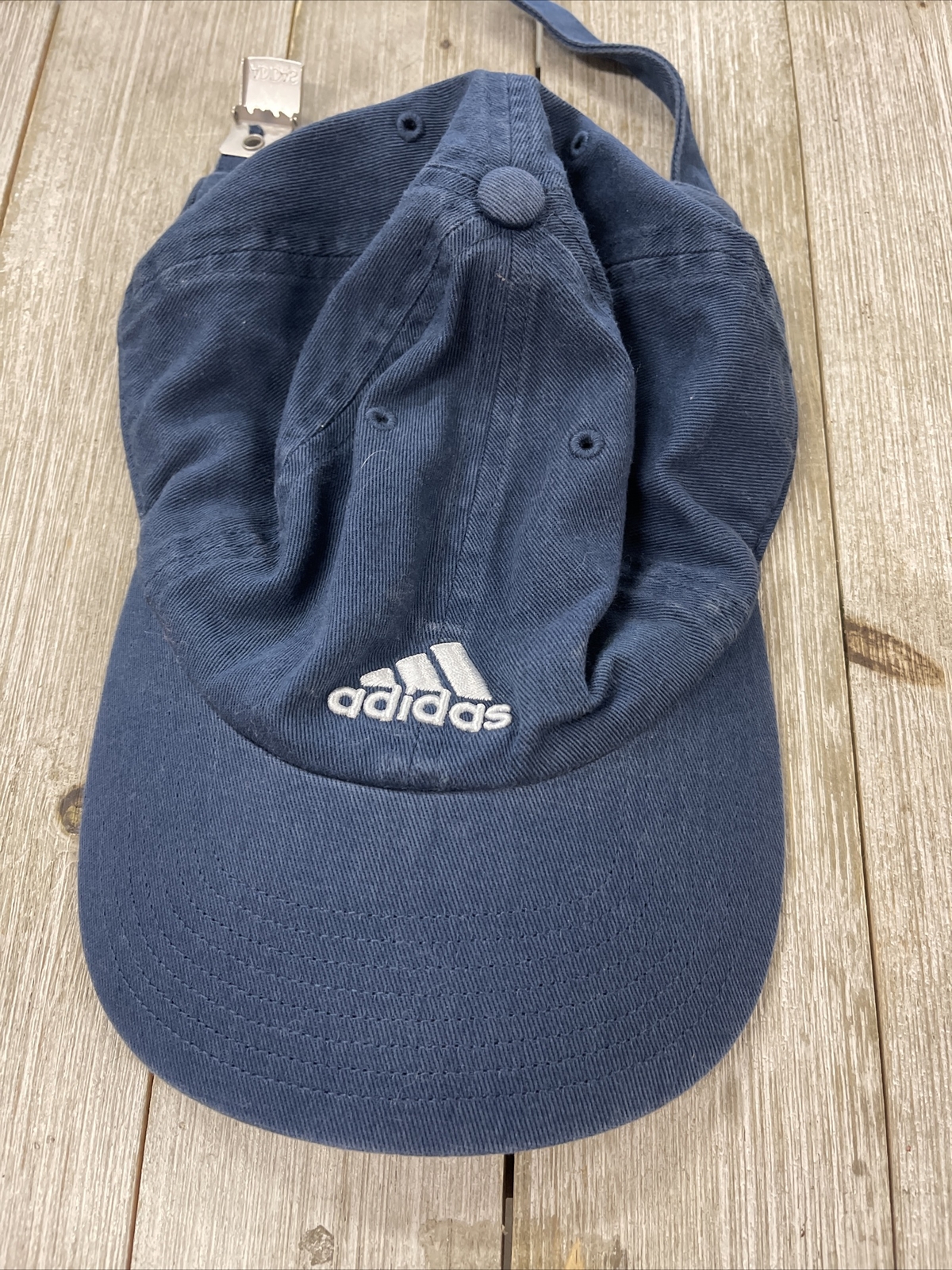 Adidas Blue Baseball Cap Adjustable - image 1