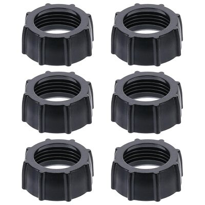 6 PCS Tightening Nut for Replacement Car Mount Screw-On, Phone black 