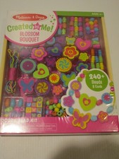 NEW Melissa  Doug Created by Me Blossom Bouquet Wooden Bead Kit