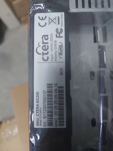 Dispositivo de almacenamiento conectado a la nube CTERA C200 - Imagen 4 de 6