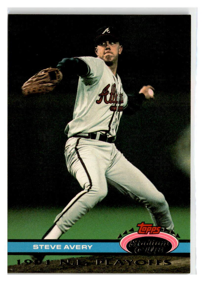 1992 Stadium Club Dome #9 Steve Avery