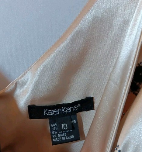 black and gold karen kane dress  Size 10 - Picture 4 of 7