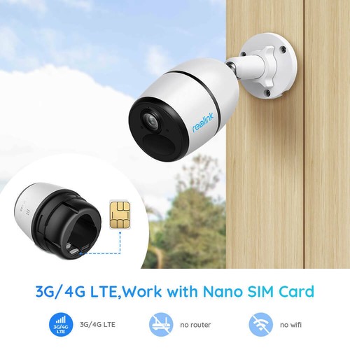 Reolink 2K 4MP HD Wireless Mobile 4G Network Battery Powered Security Camera - Picture 4 of 4