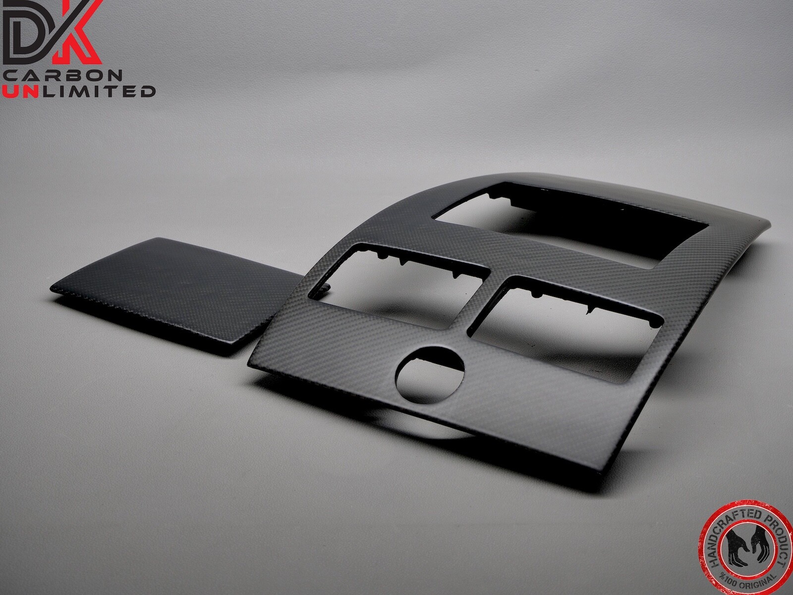 Aston Martin Vantage DBS DB9 Manual Matte Carbon Center Console Ski Slope Set x4