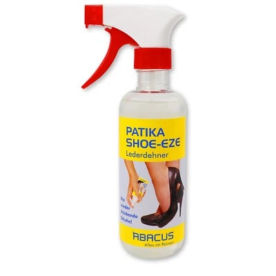 ABACUS (133,00€/L) 300 ml Patika Shoe-Eze estirador de cuero, estirador de zapatos, spray elástico de respaldo