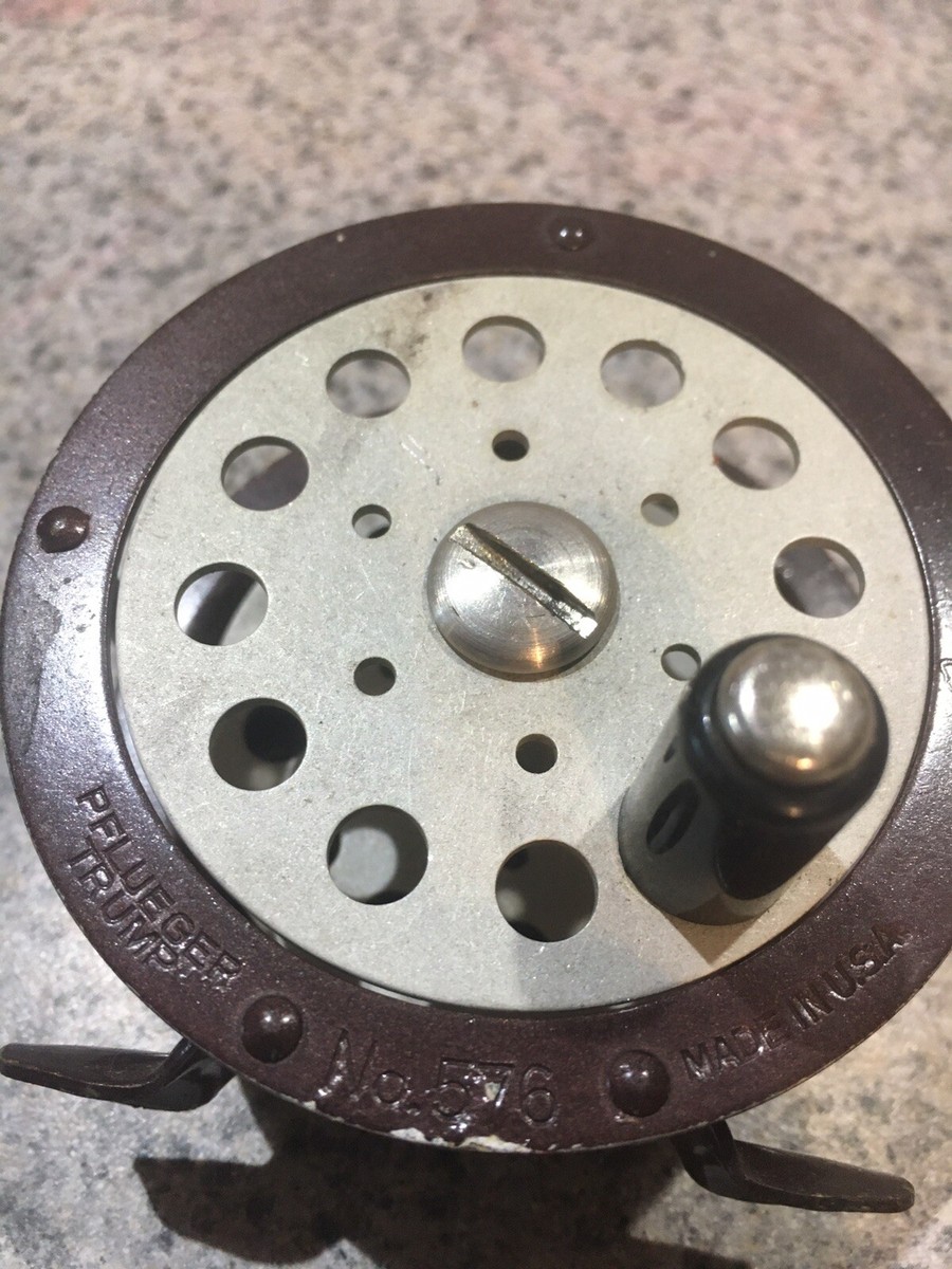 PFLUEGER TRUMP 576 Fly FISHING REEL IN ORIGINAL CONDITION PFLUEGER TRUMP 576 Fly FISHING REEL IN ORIGINAL CONDITION