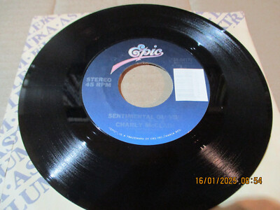 (14) 7'' Single Vinyl - Charly McClain   Sentimental Ol' You