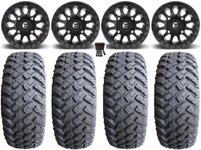 Fuel Vector MB 14'' Wheels 31'' MotoHammer Tires Can-Am Renegade Outlander