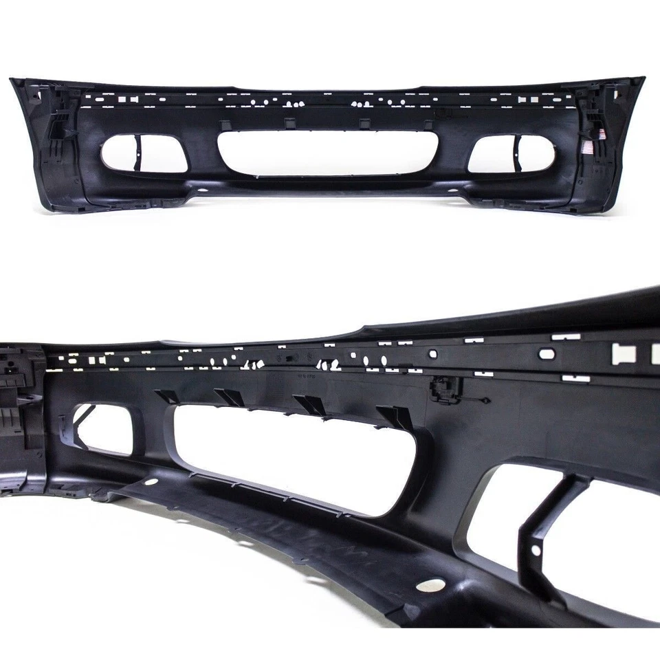 PARECHOC AVANT PACK M M2 BMW SERIE 3 E46 BERLINE + 2 ANTIBROUILLARD + GLISSIERE - Photo 3/4