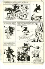 Topper Helmers - Weird War 124 -  Page  8  Original Art - 1983 DC Comics