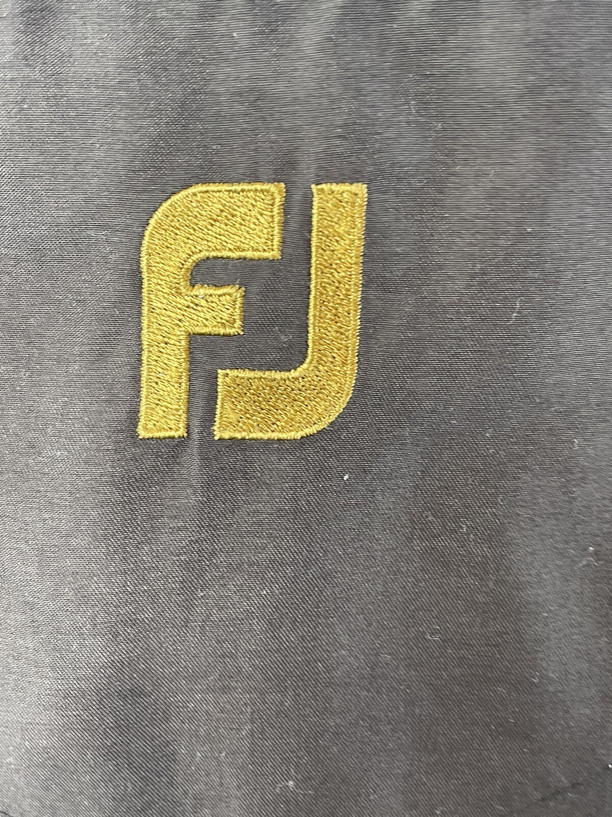 Footjoy Windshirt Shirt Mens Large Black V-Neck Pullover Golf 3/4 Sleeve