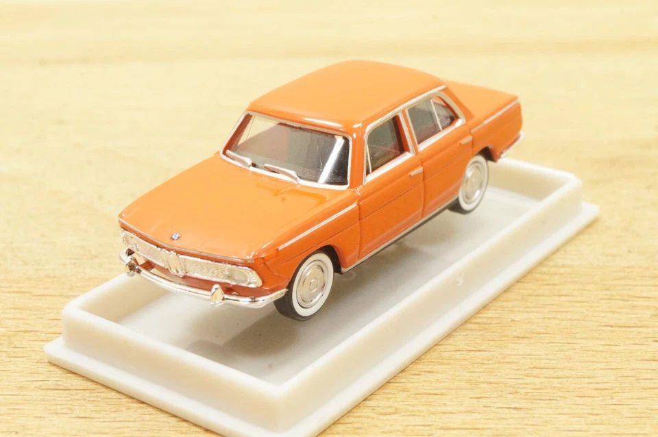 Ho 1:87 BREKINA 24424 BMW 1500 " Rosso-Arancio " Nuovo IN Conf. Orig. - Immagine 4 di 4