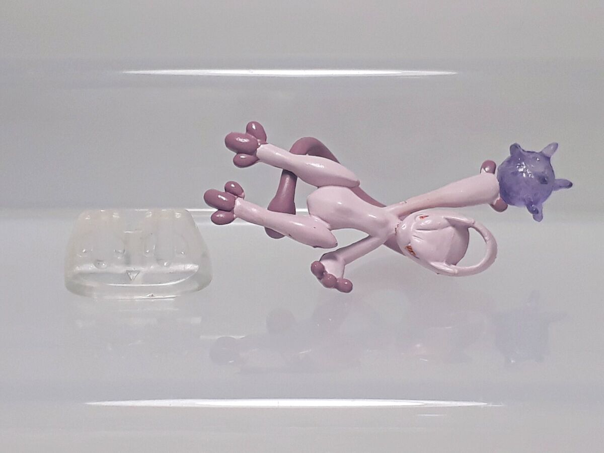 Mega Mewtwo Y Pokemon Motion Gallery XY Figure Bandai Candy Toy Japan G03  2.2in