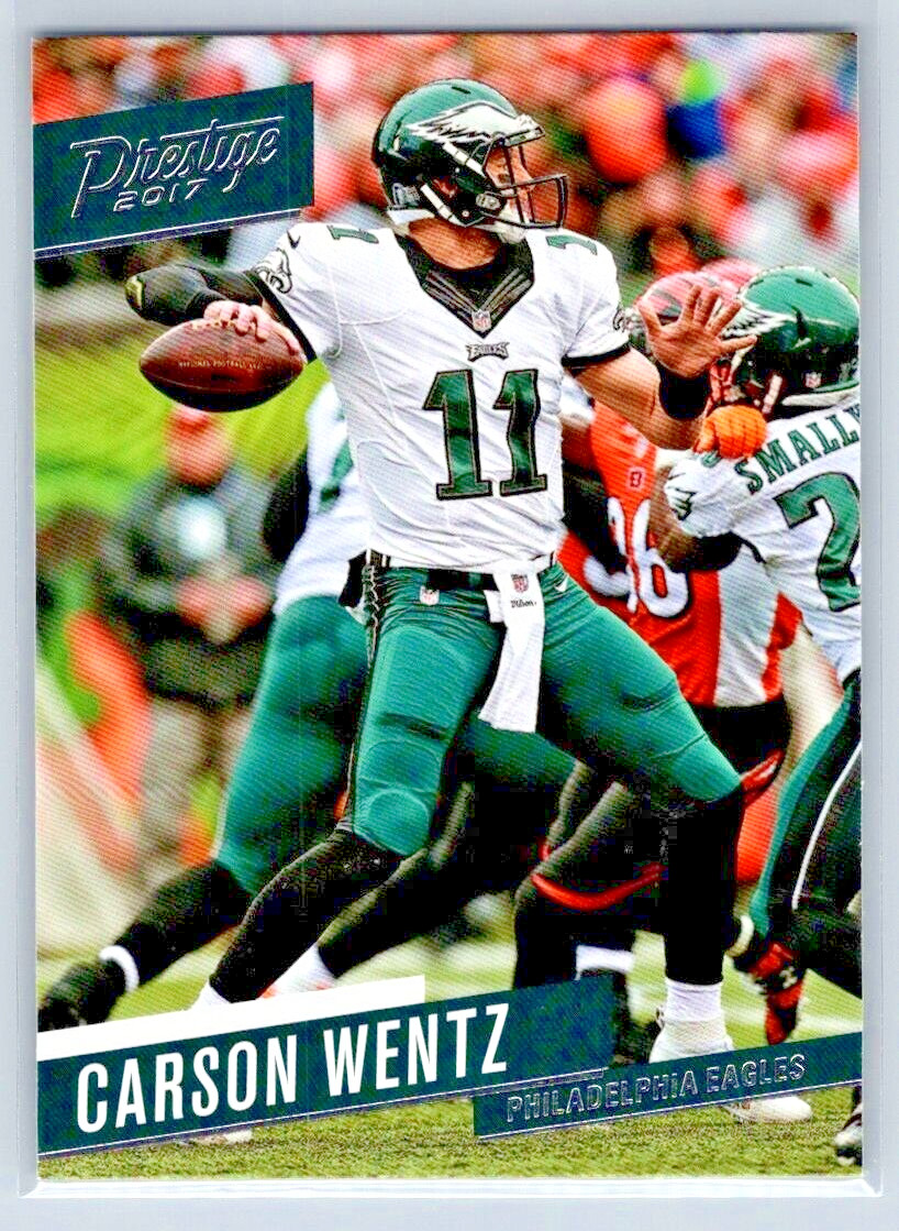 2017 Prestige Football - Carson Wentz - Philadelphia Eagles - Base - #67