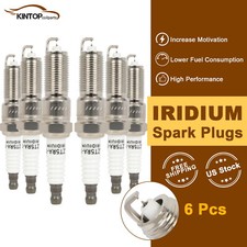 6x Iridium & Platinum Spark Plugs For Chrysler 300 Dodge Avenger Jeep Wrangler