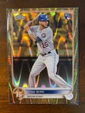 2022 Topps Gilded Collection Jose Siri #75 RC RayWave Gold Etch /25 Astros