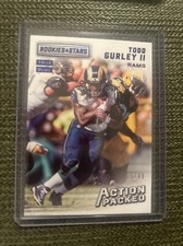 2016 Panini Rookies And Stars Action Packed True Blue Todd Gurley /49